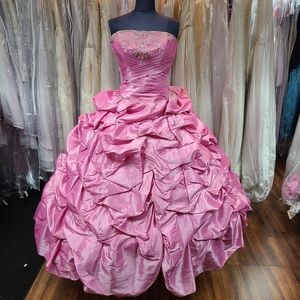 Elegant Pink Ballgown